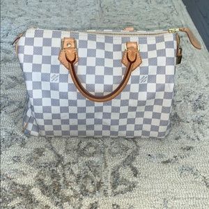 Louis Vuitton Speedy 30 Damier Azur